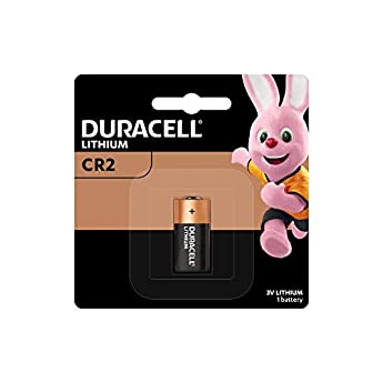 Duracell Ultra Lithium Photo Specialty Battery, CR2 Stylus, 1 paquete, negro/bronce